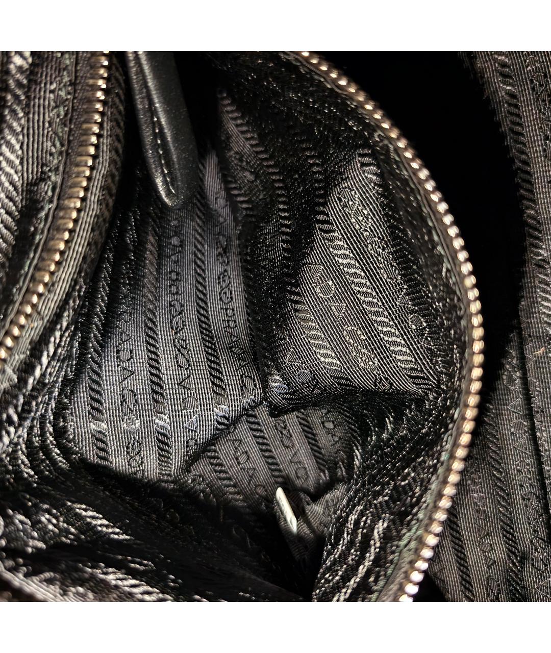 PRADA Черная сумка через плечо, фото 7