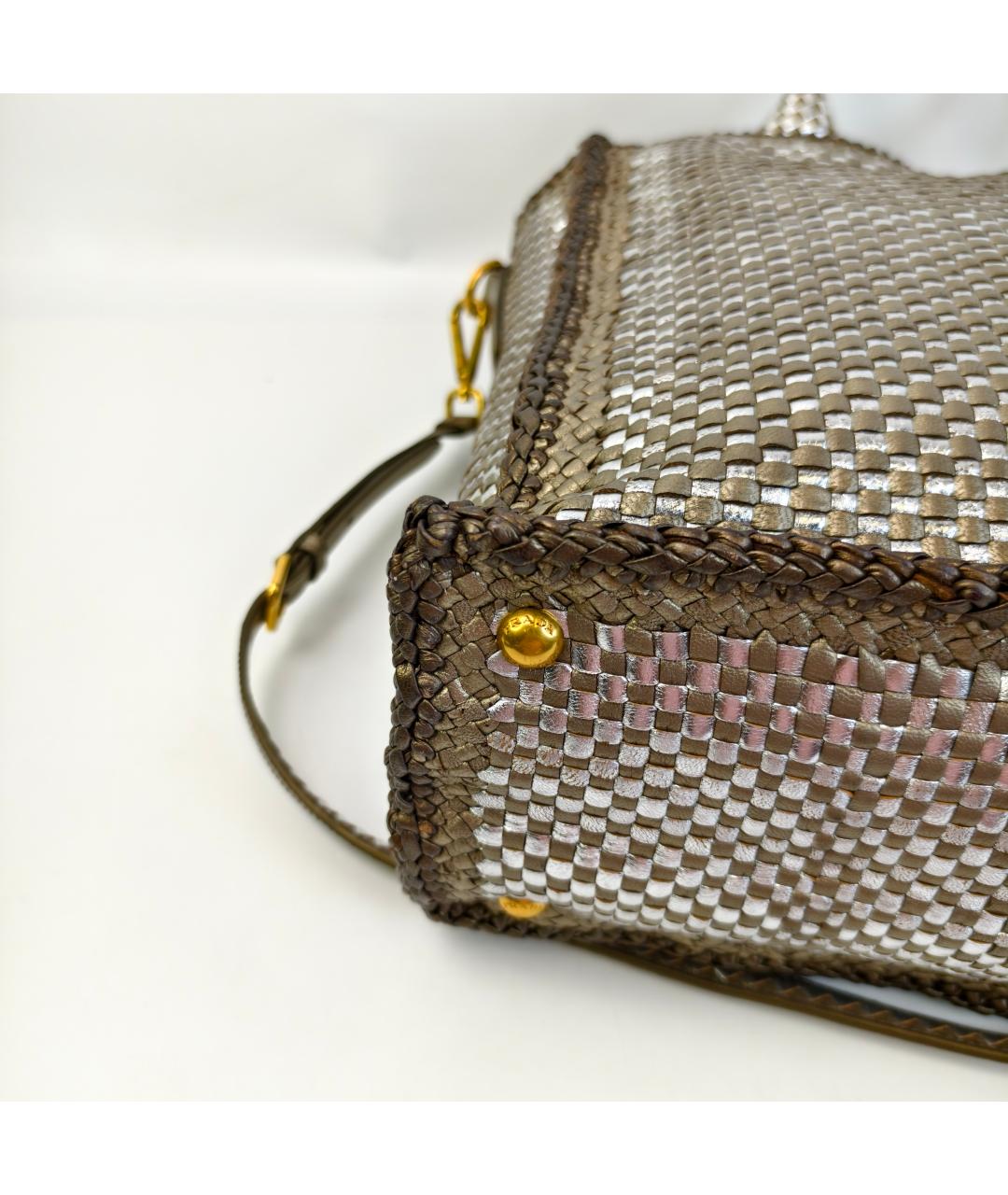 PRADA Коричневая сумка тоут, фото 2