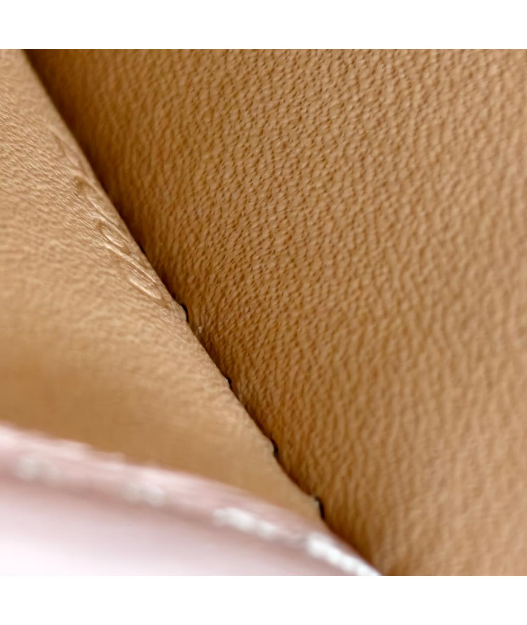 DELVAUX Розовая кожаная сумка через плечо, фото 4