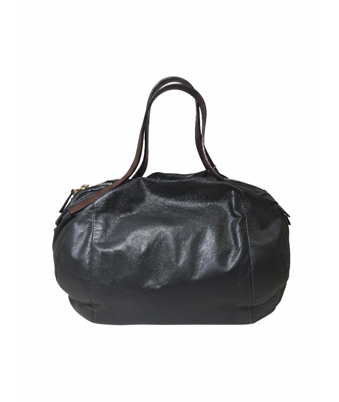 CELINE Черная кожаная сумка через плечо, фото 1