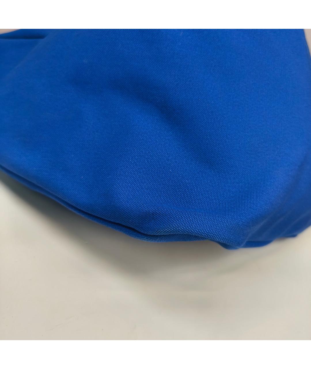 PRADA Синяя тканевая сумка через плечо, фото 3