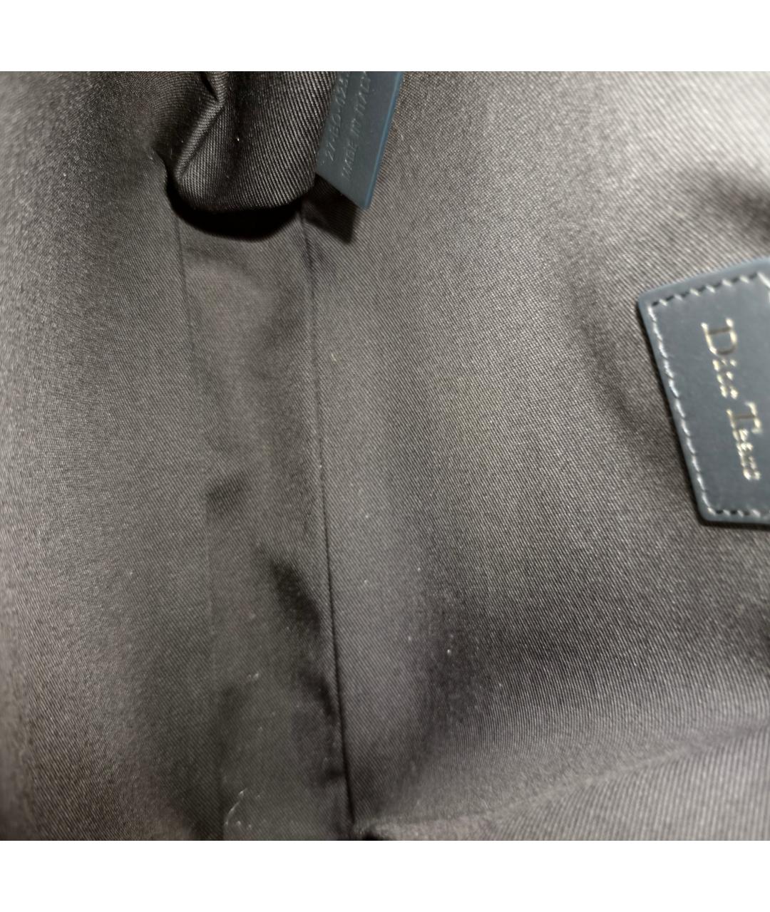 CHRISTIAN DIOR Синяя сумка через плечо, фото 8