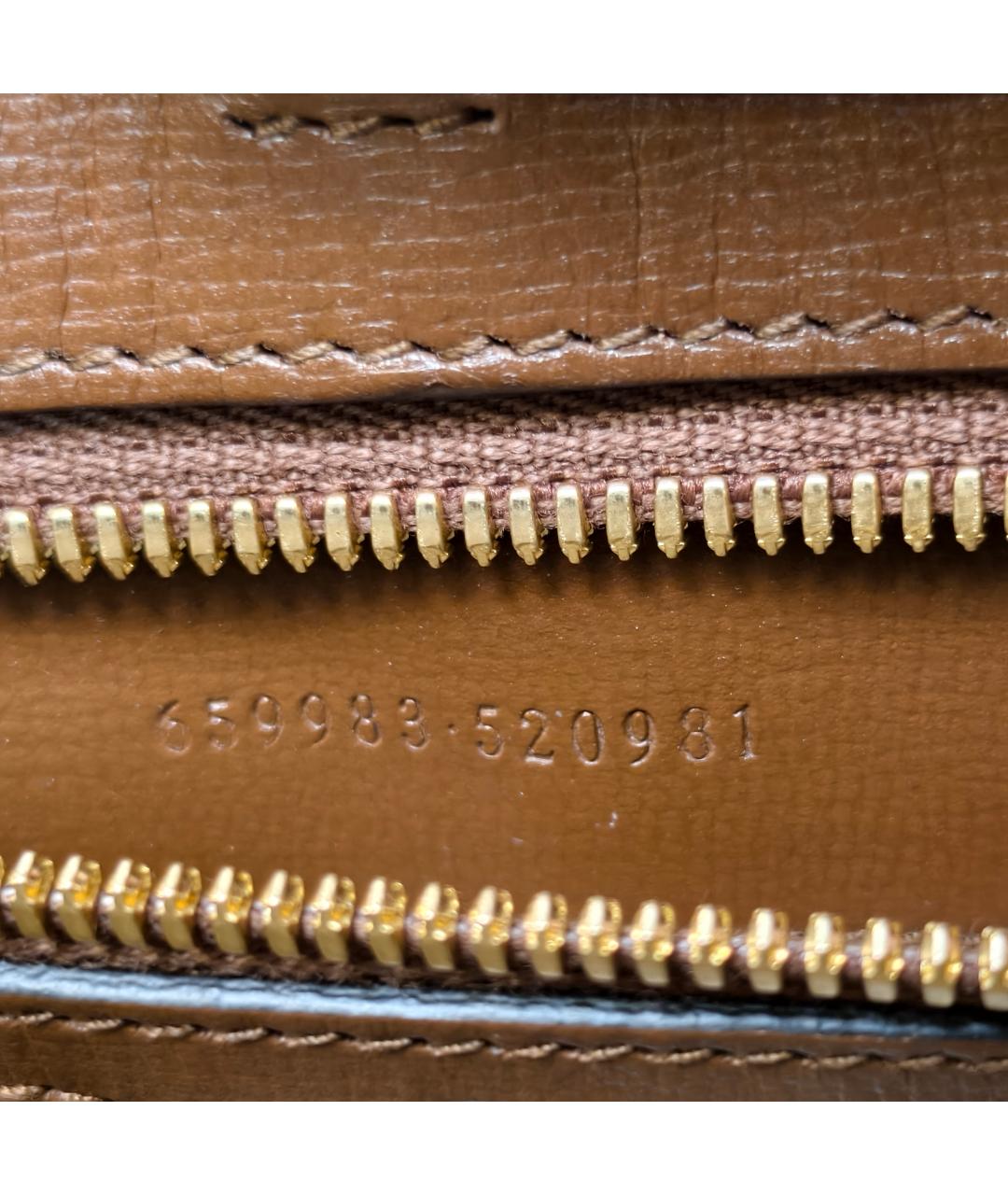 GUCCI Коричневая сумка тоут, фото 4