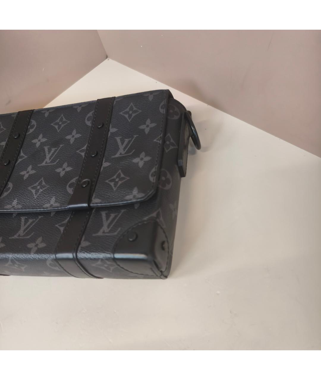 LOUIS VUITTON Черная сумка на плечо, фото 2