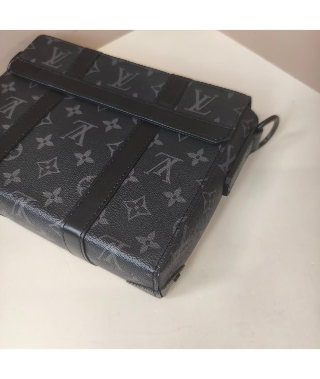 LOUIS VUITTON Черная сумка на плечо, фото 3