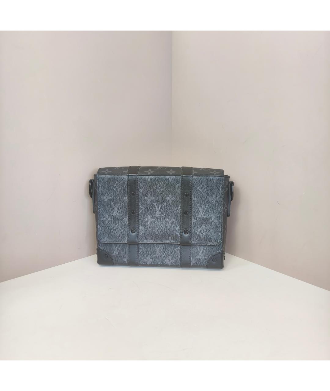 LOUIS VUITTON Черная сумка на плечо, фото 9