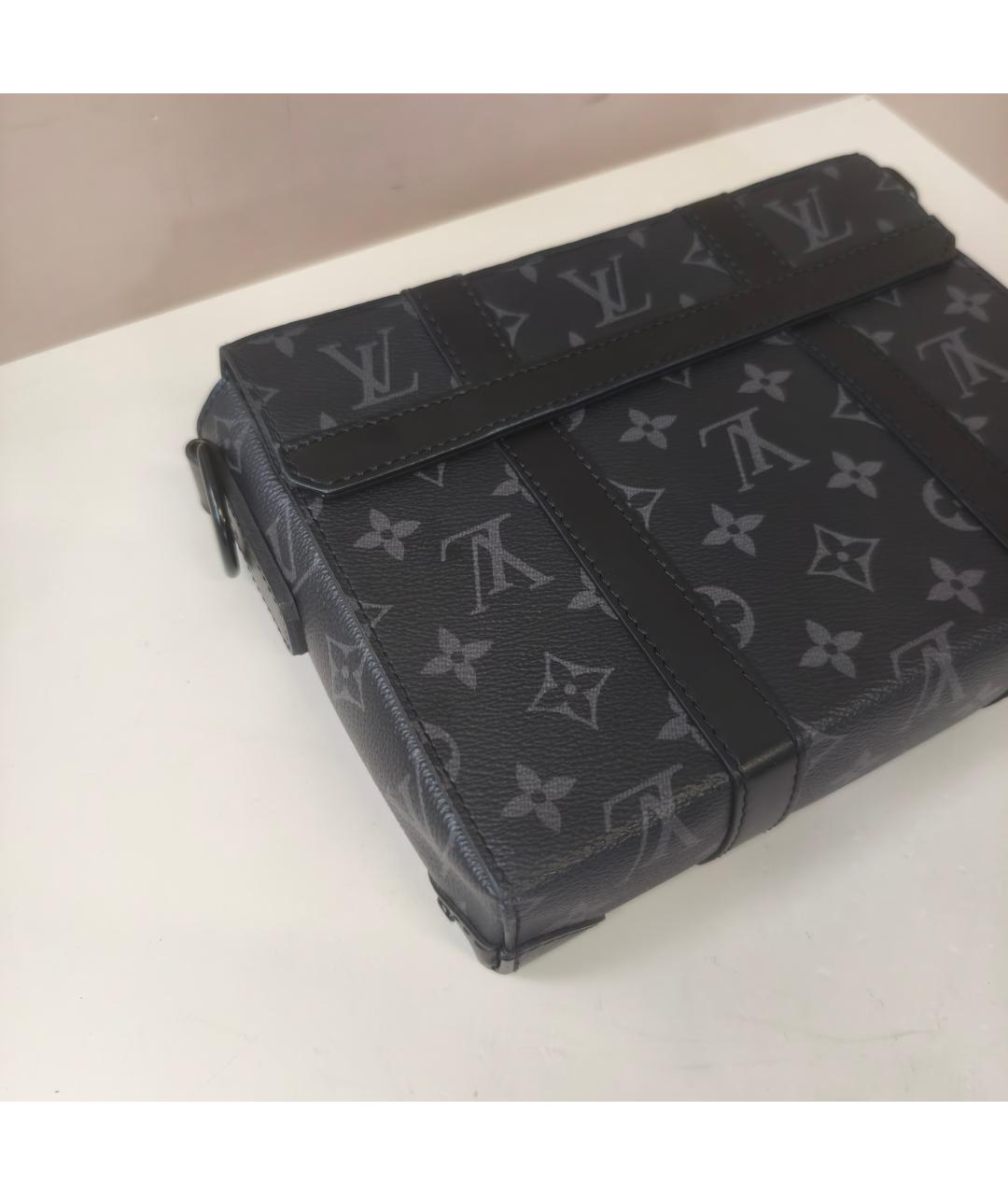 LOUIS VUITTON Черная сумка на плечо, фото 8