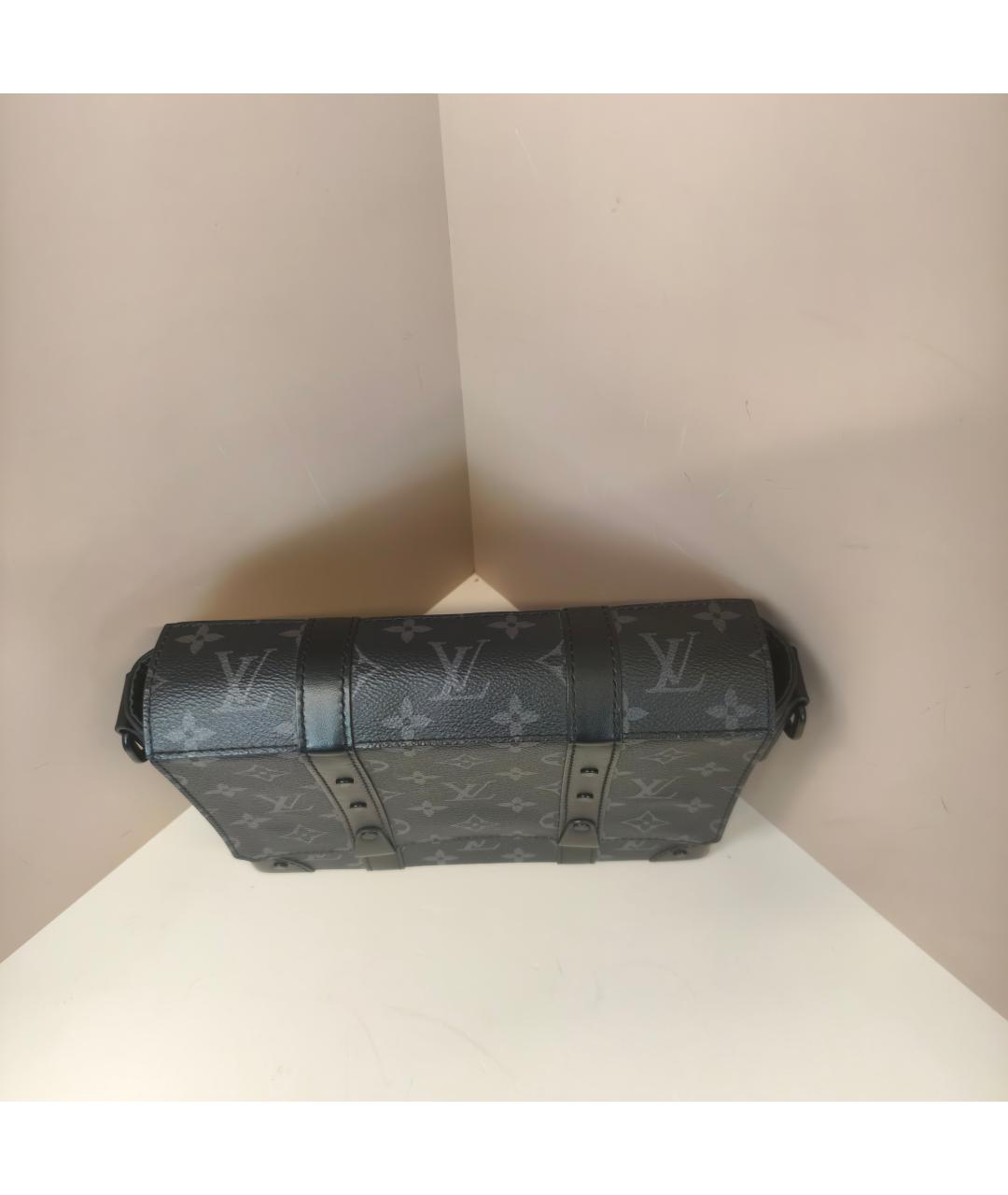 LOUIS VUITTON Черная сумка на плечо, фото 6