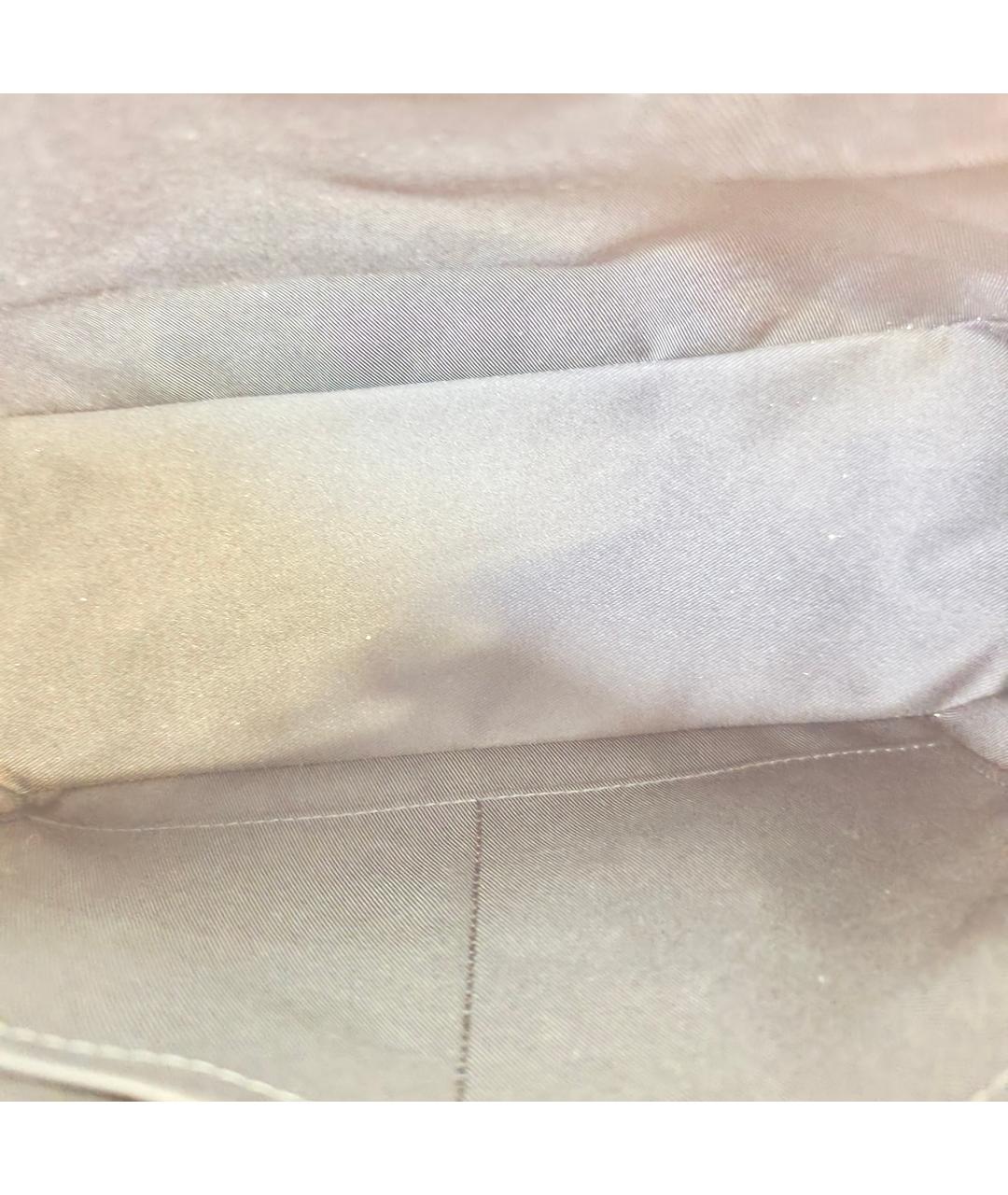 LOUIS VUITTON Черная кожаная сумка через плечо, фото 3