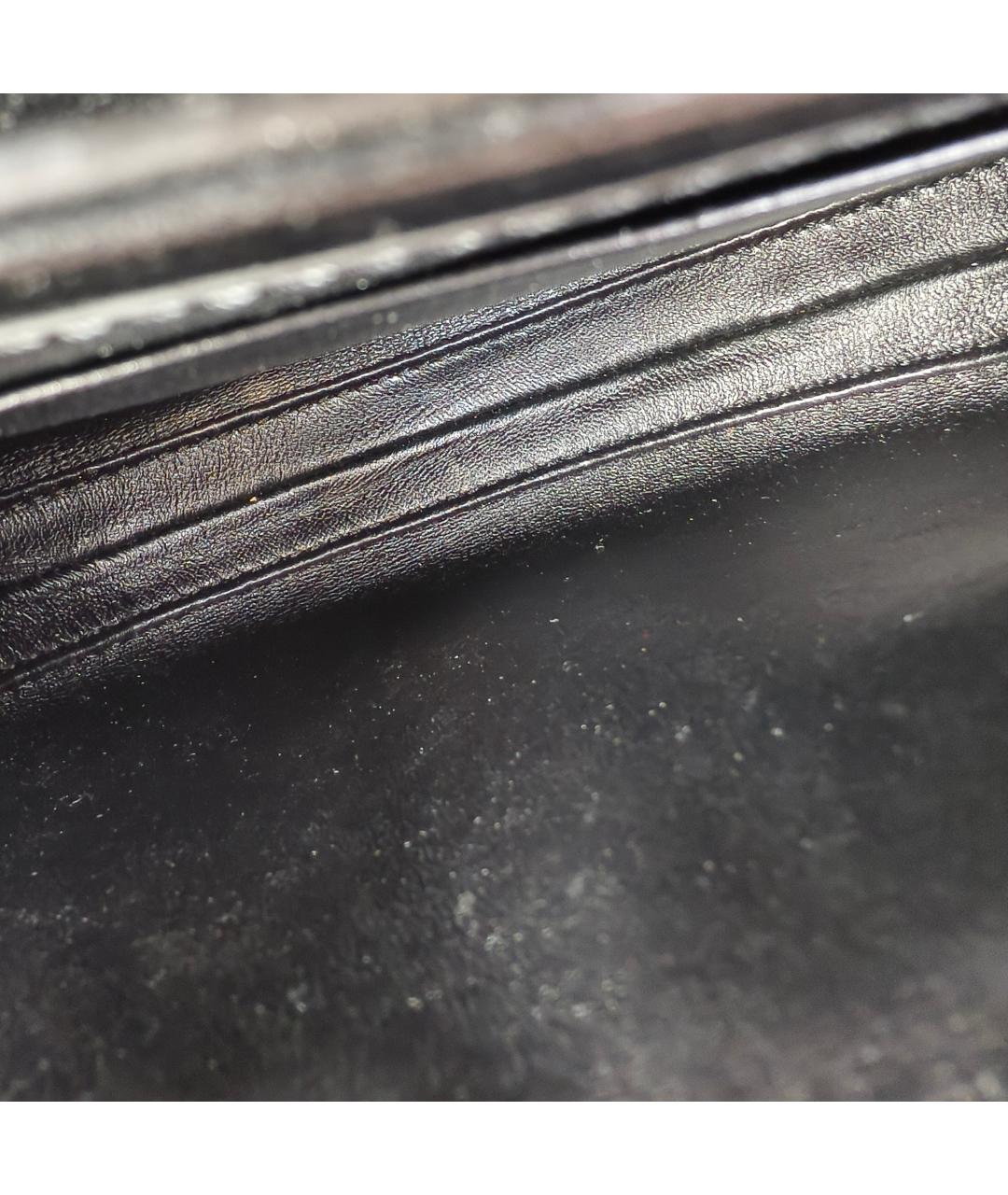 CELINE Черная кожаная сумка через плечо, фото 2