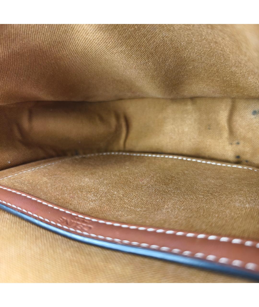 CELINE Коричневая сумка через плечо, фото 6