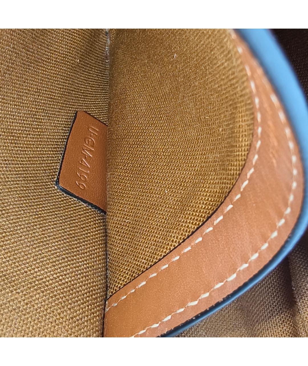 CELINE Коричневая сумка через плечо, фото 2