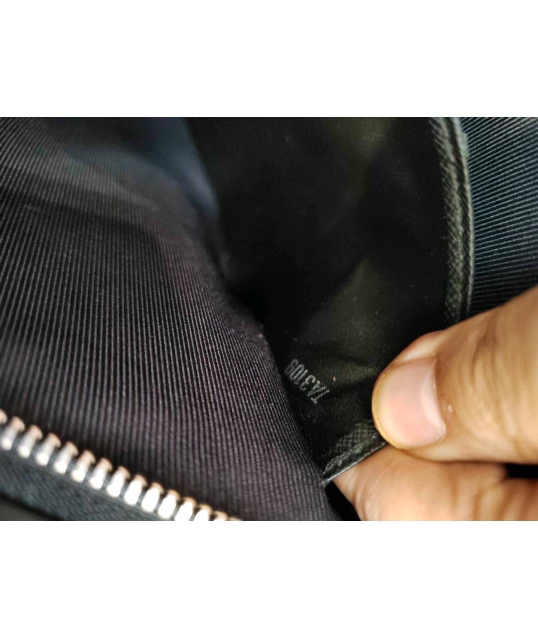 LOUIS VUITTON Черная папка для документов, фото 4