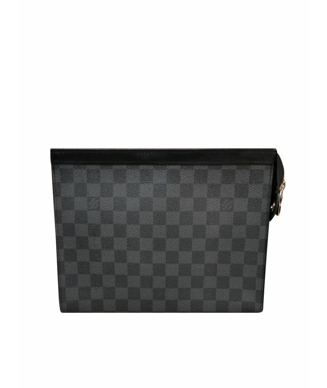 LOUIS VUITTON Черная папка для документов, фото 1