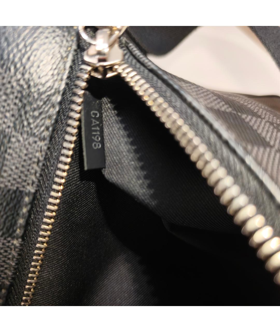 FENDI Коричневый тканевый рюкзак, фото 4