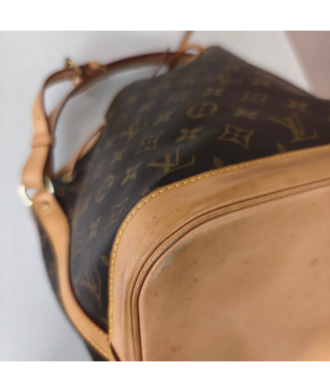 LOUIS VUITTON Коричневая сумка через плечо, фото 7
