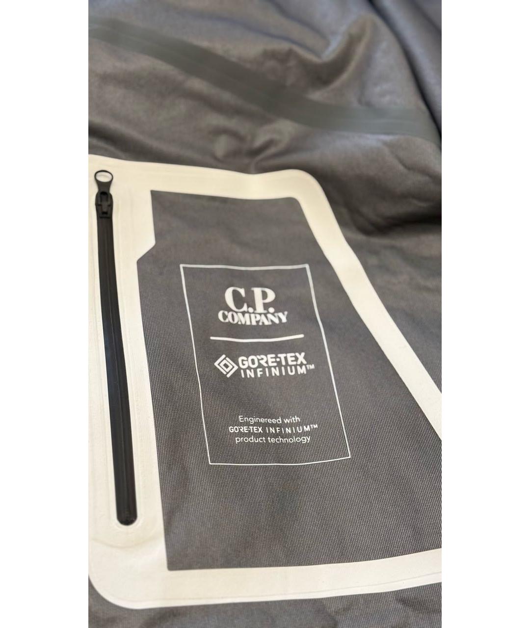 CP COMPANY Черная полиамидовая куртка, фото 6