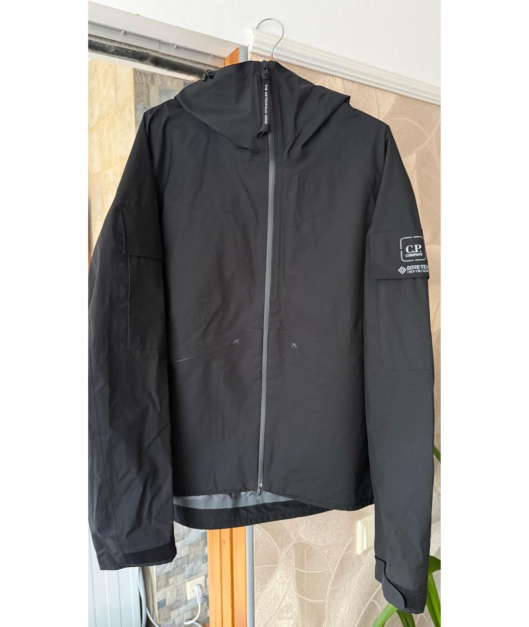 CP COMPANY Черная полиамидовая куртка, фото 9