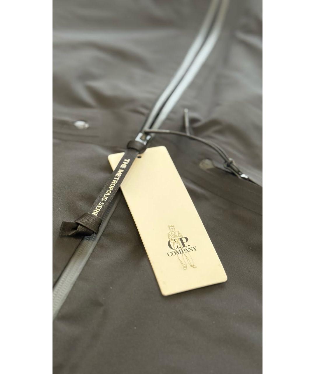 CP COMPANY Черная полиамидовая куртка, фото 4