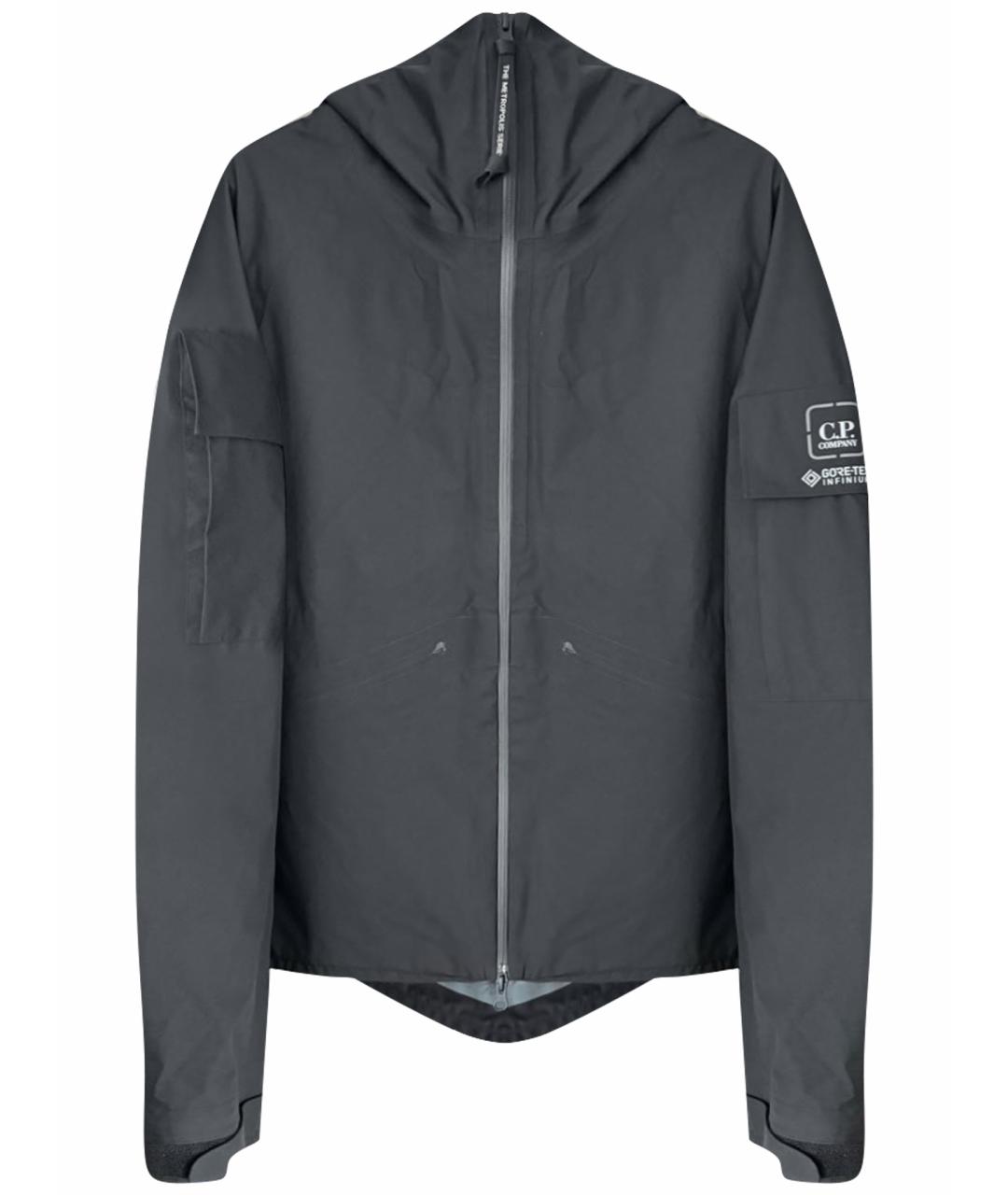 CP COMPANY Черная полиамидовая куртка, фото 1