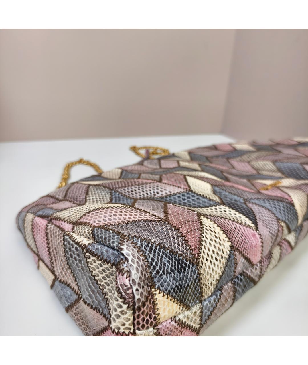 MIU MIU Розовая кожаная сумка через плечо, фото 2