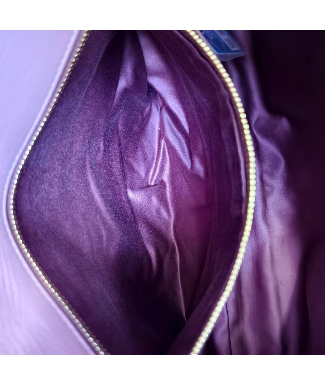 MIU MIU Розовая кожаная сумка через плечо, фото 5