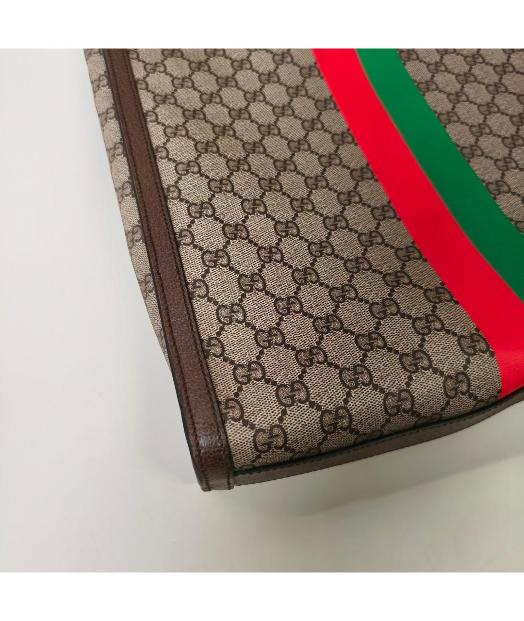 GUCCI Коричневая сумка с короткими ручками, фото 7
