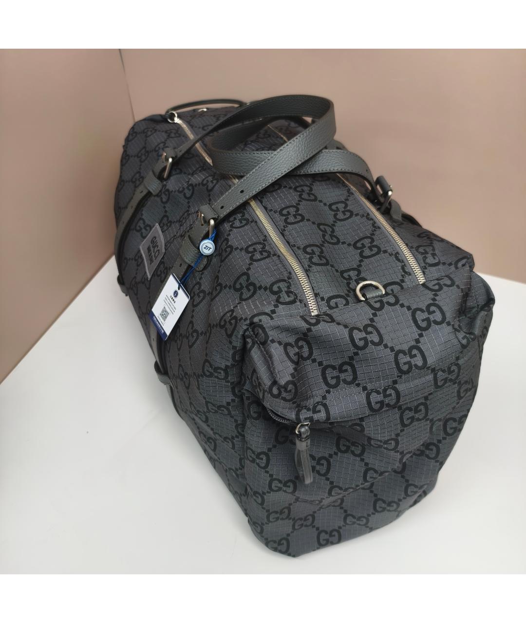 GUCCI Черная дорожная/спортивная сумка, фото 2