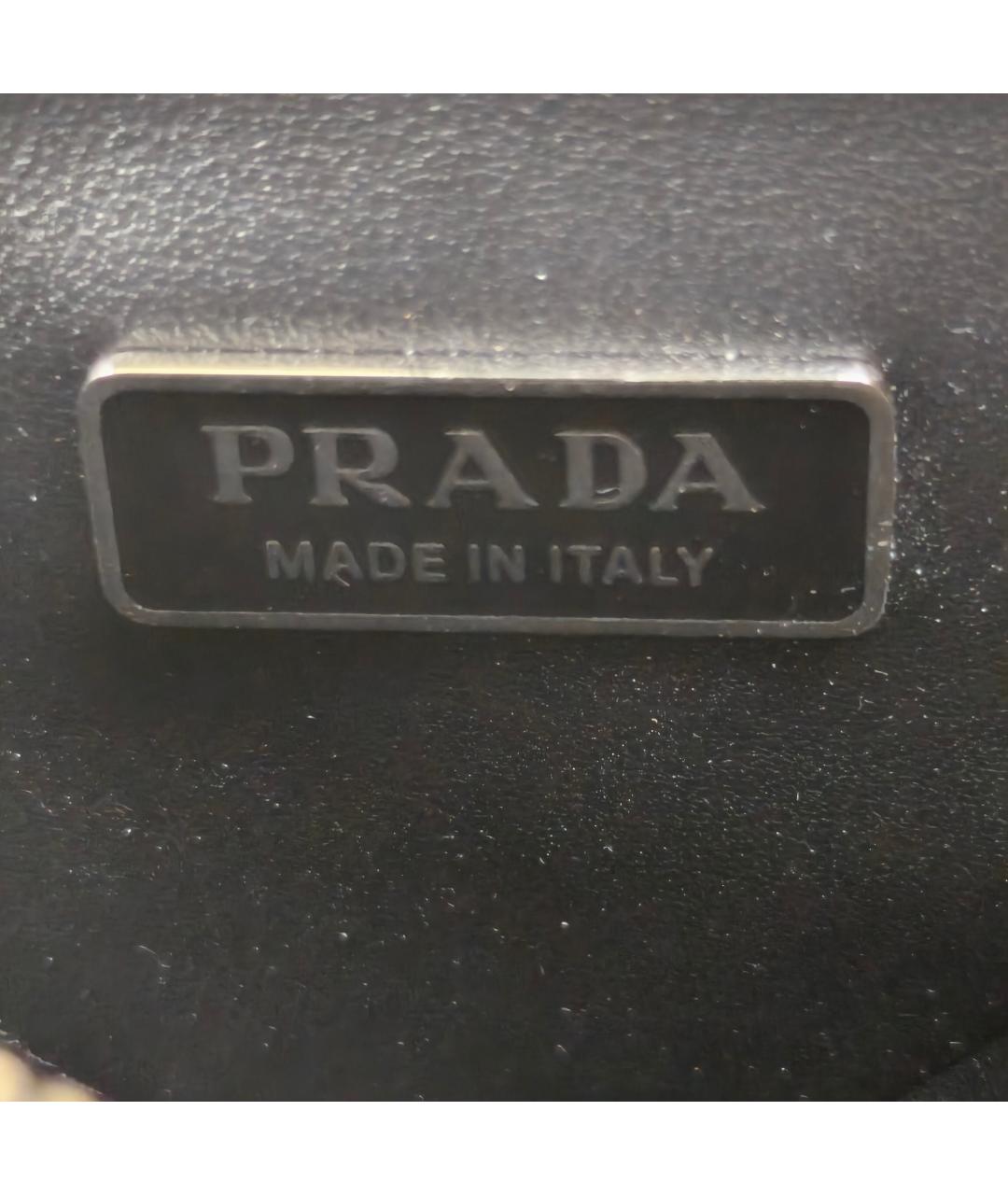 PRADA Черный кожаный кардхолдер, фото 9