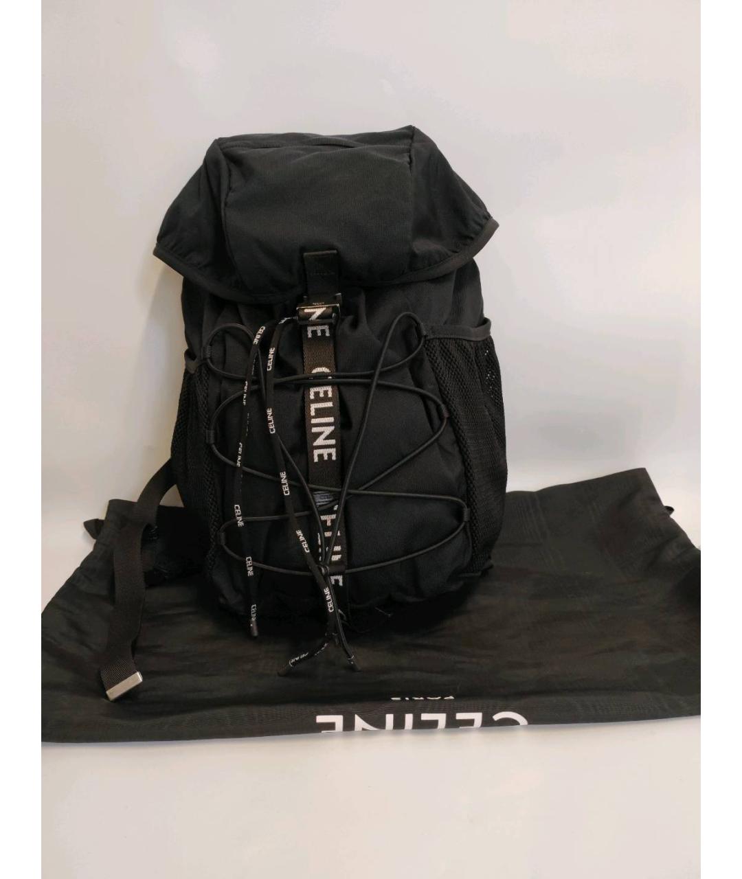 CELINE Черный рюкзак, фото 3