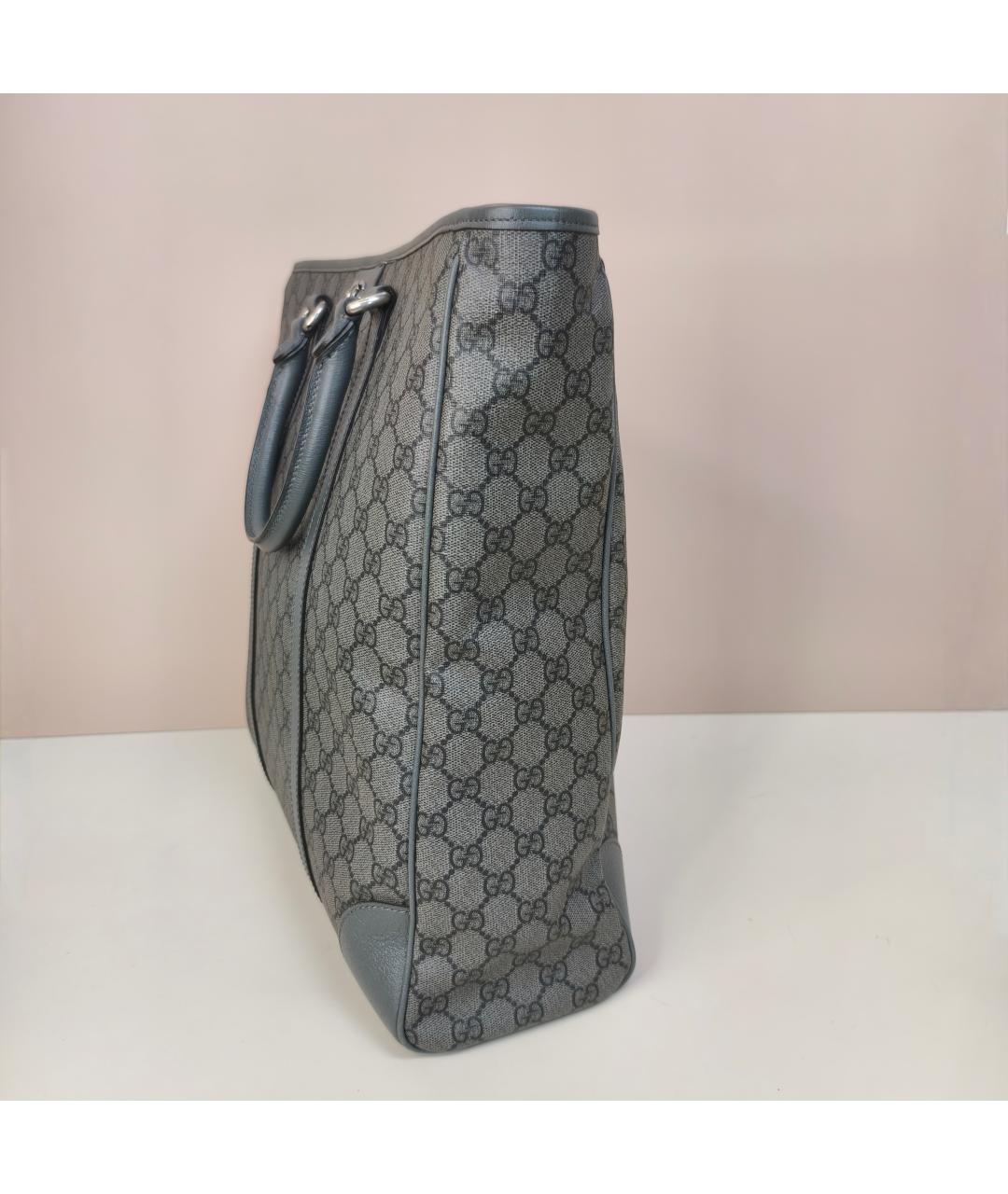 GUCCI Серая сумка с короткими ручками, фото 4