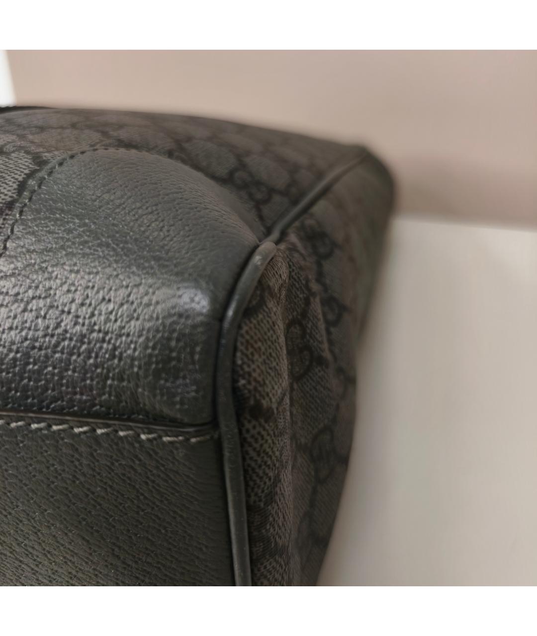 GUCCI Серая сумка с короткими ручками, фото 7