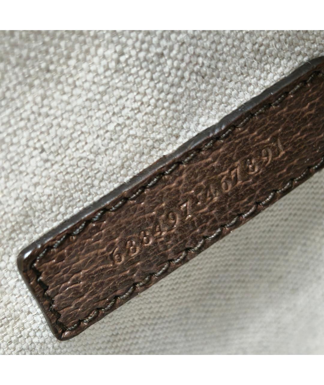 GUCCI Коричневая сумка с короткими ручками, фото 3