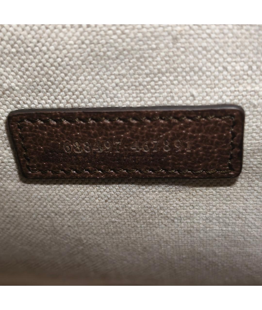 GUCCI Коричневая сумка с короткими ручками, фото 4