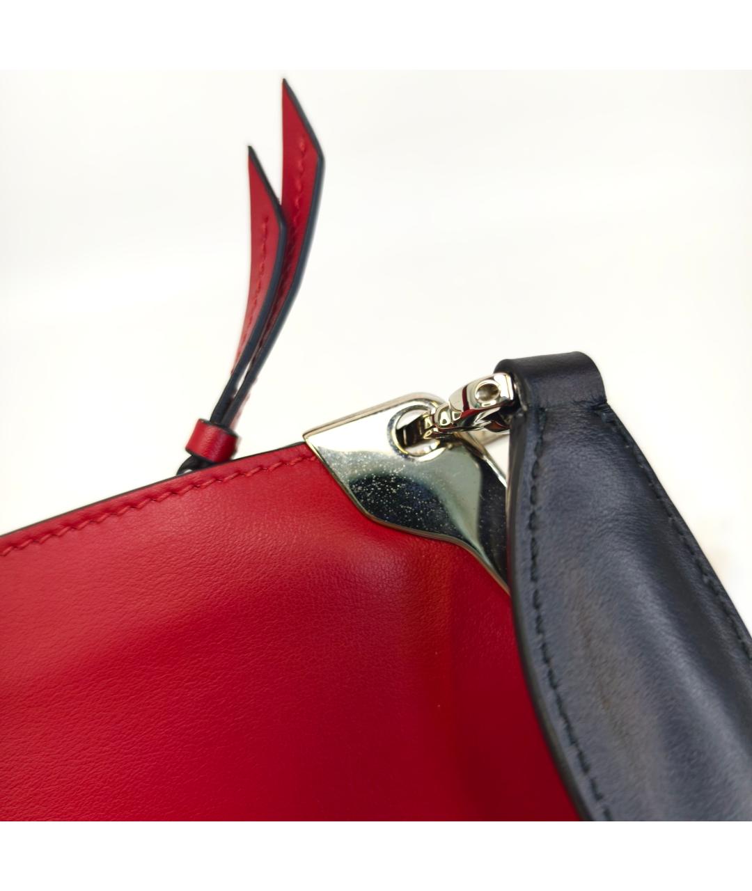 PRADA Красная кожаная сумка через плечо, фото 2