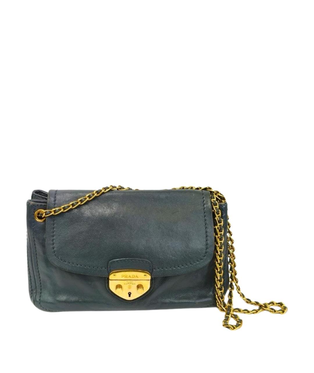 PRADA Кожаная сумка через плечо, фото 1