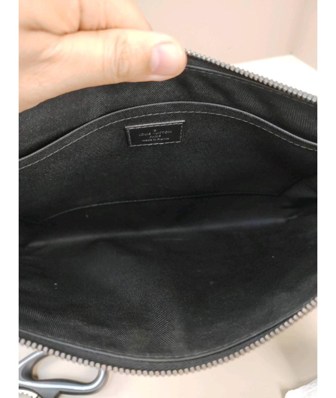 LOUIS VUITTON Серая сумка через плечо, фото 2