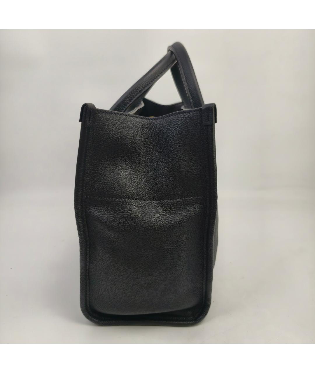 GUCCI Черная кожаная сумка через плечо, фото 2