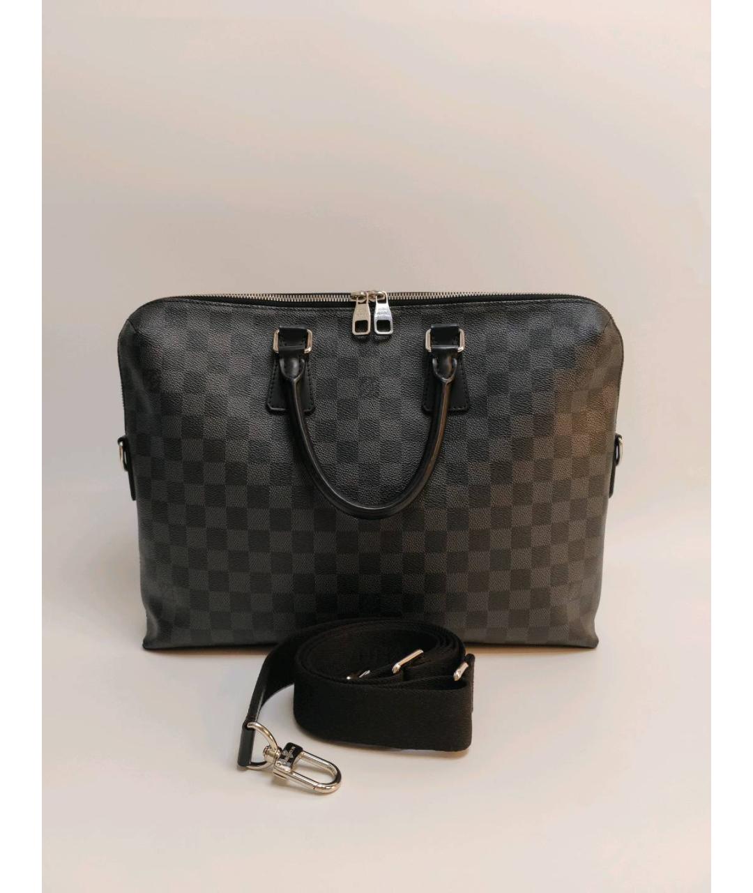 LOUIS VUITTON Серая сумка через плечо, фото 10