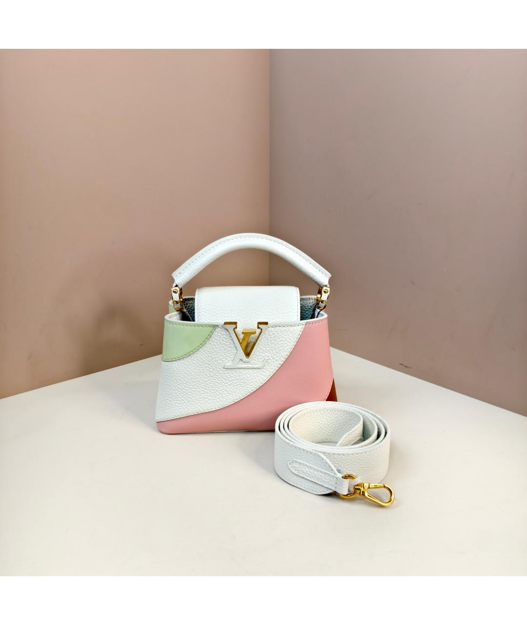 LOUIS VUITTON Кожаная сумка через плечо, фото 9