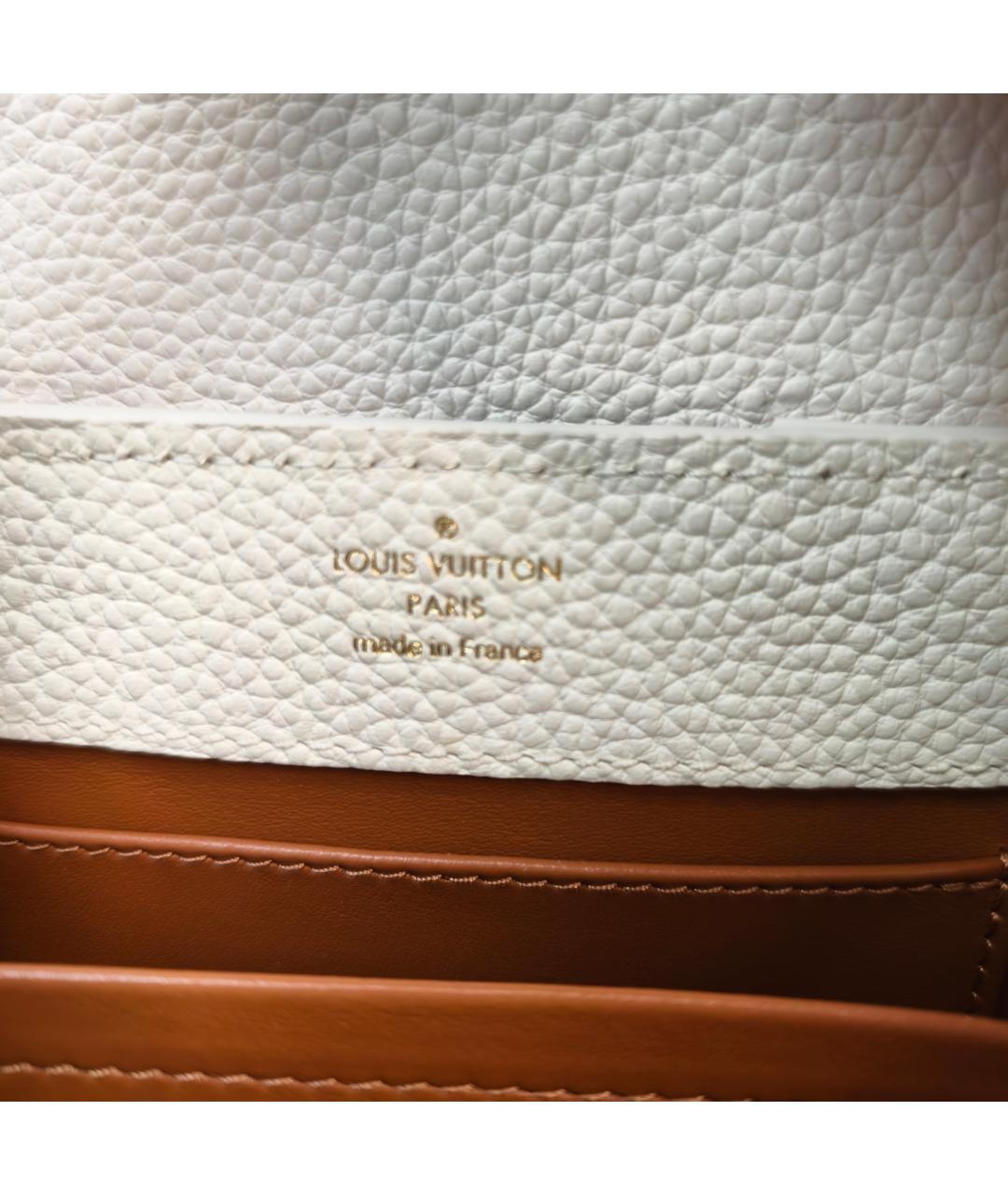 LOUIS VUITTON Кожаная сумка через плечо, фото 7