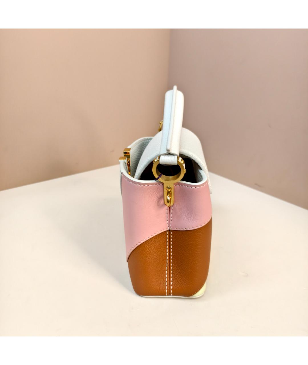 LOUIS VUITTON Кожаная сумка через плечо, фото 4