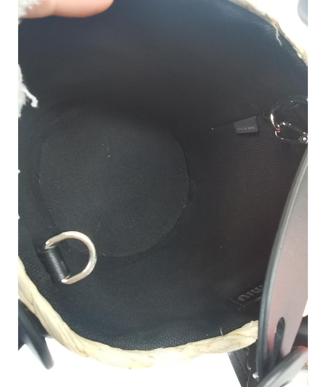 MIU MIU Бежевая сумка через плечо, фото 4