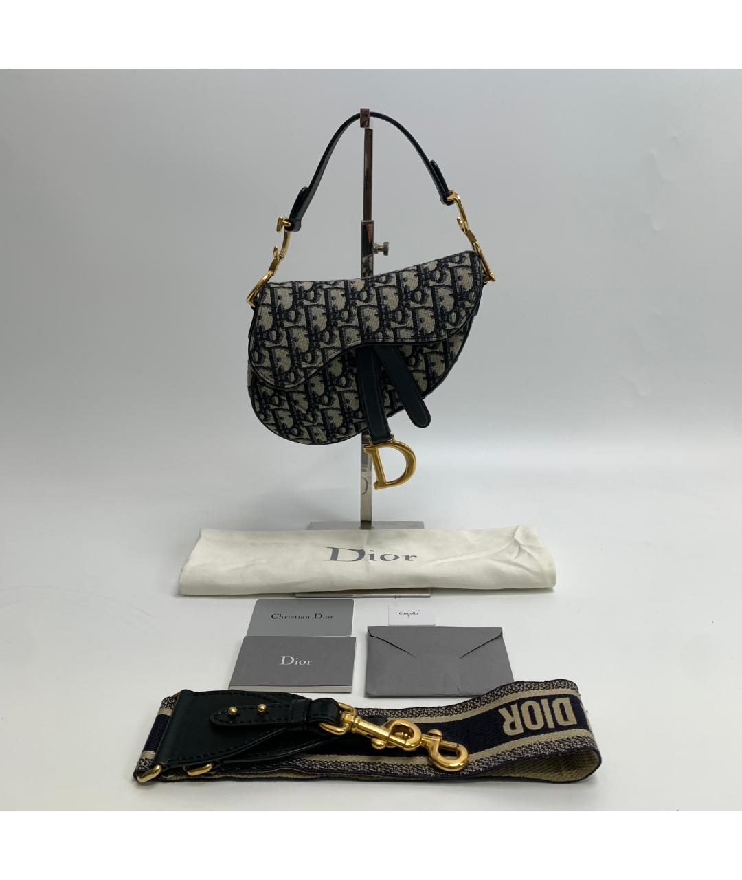 CHRISTIAN DIOR Тканевая сумка через плечо, фото 10