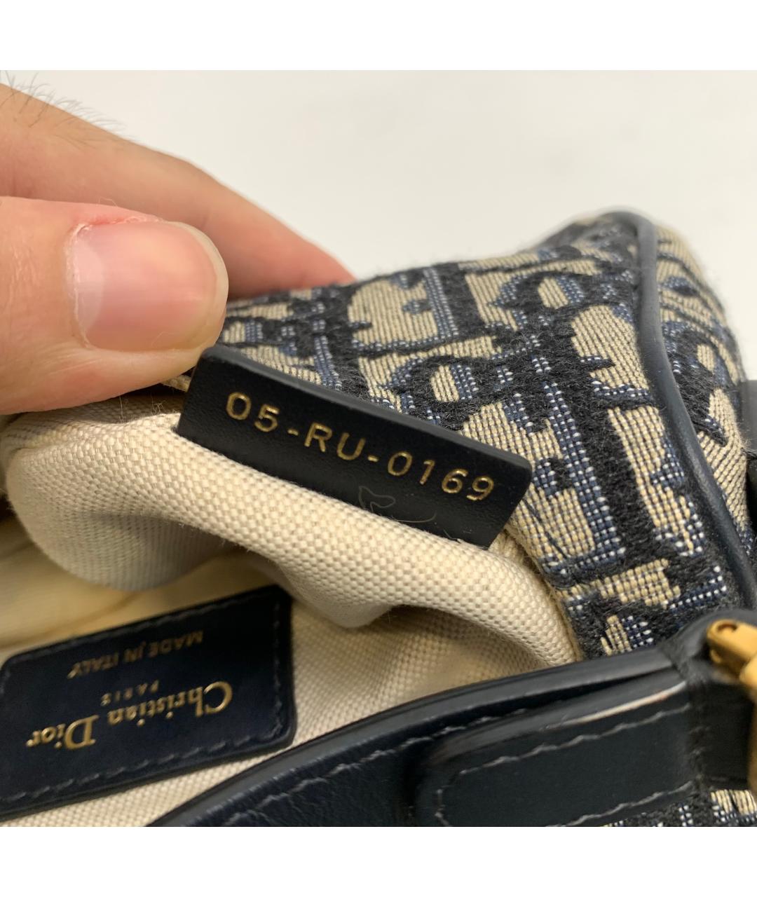 CHRISTIAN DIOR Тканевая сумка через плечо, фото 3