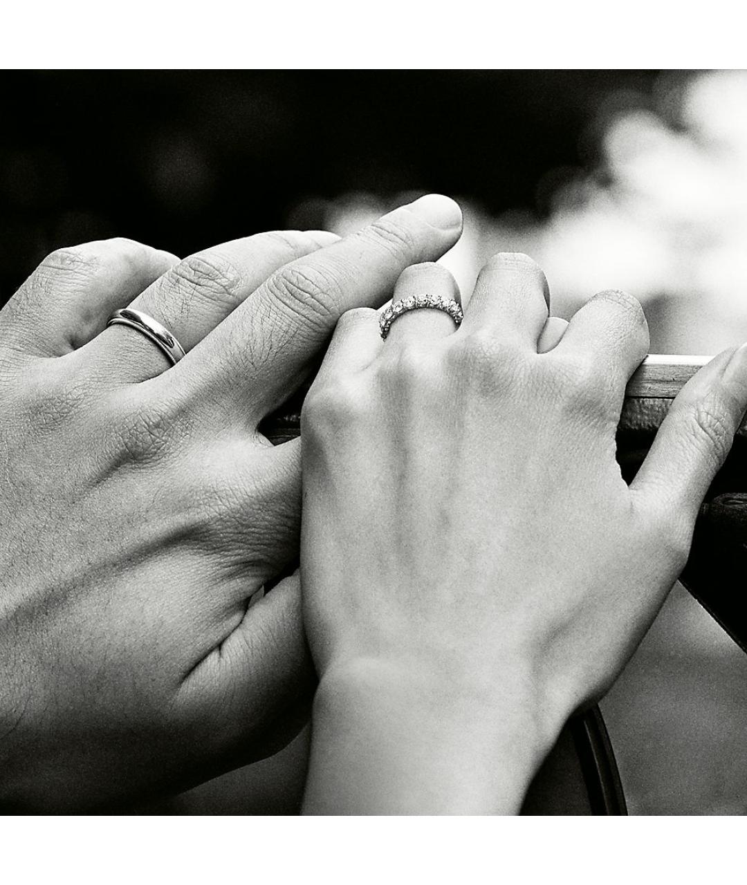 TIFFANY&CO Серебряное платиновое кольцо, фото 3