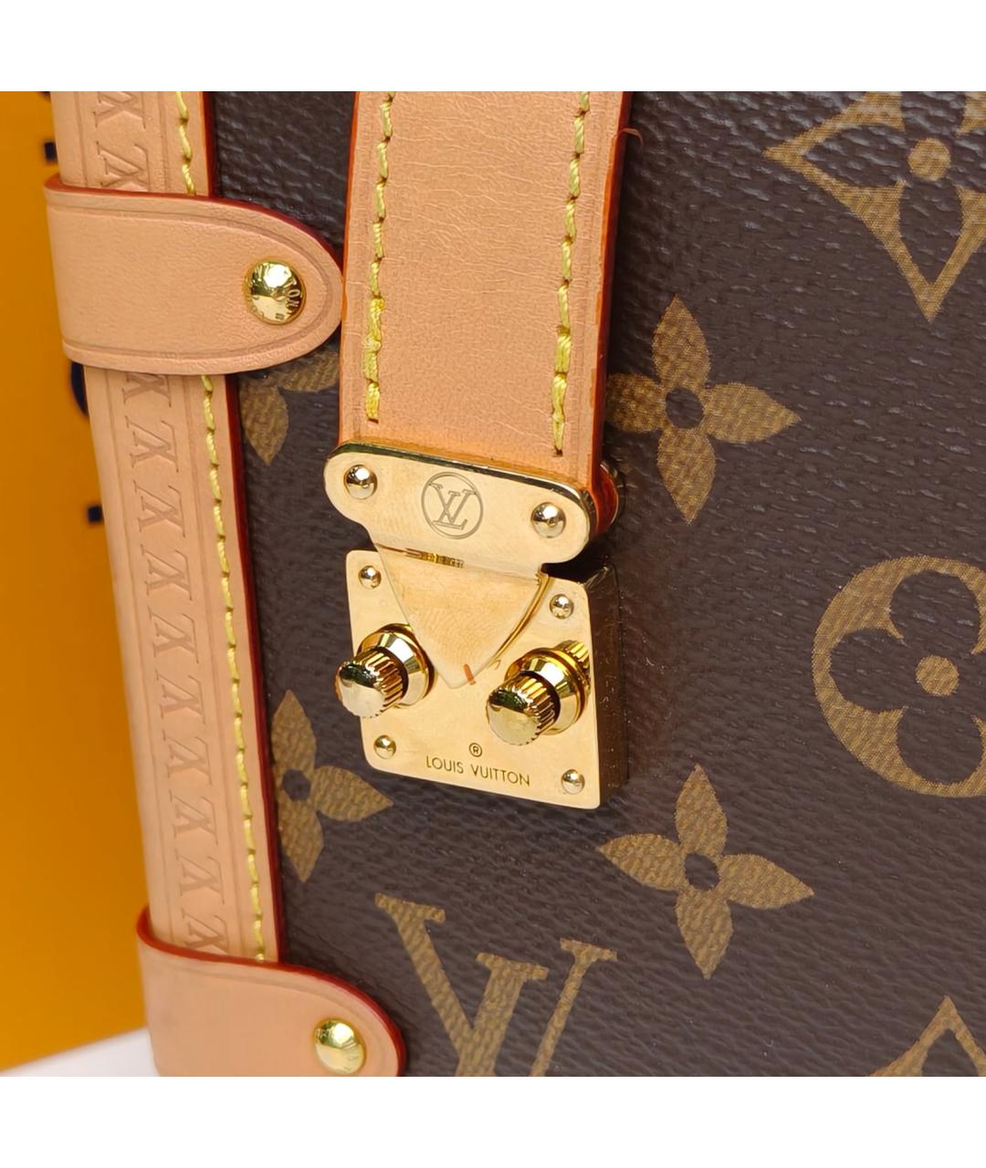 LOUIS VUITTON Коричневая сумка через плечо, фото 4