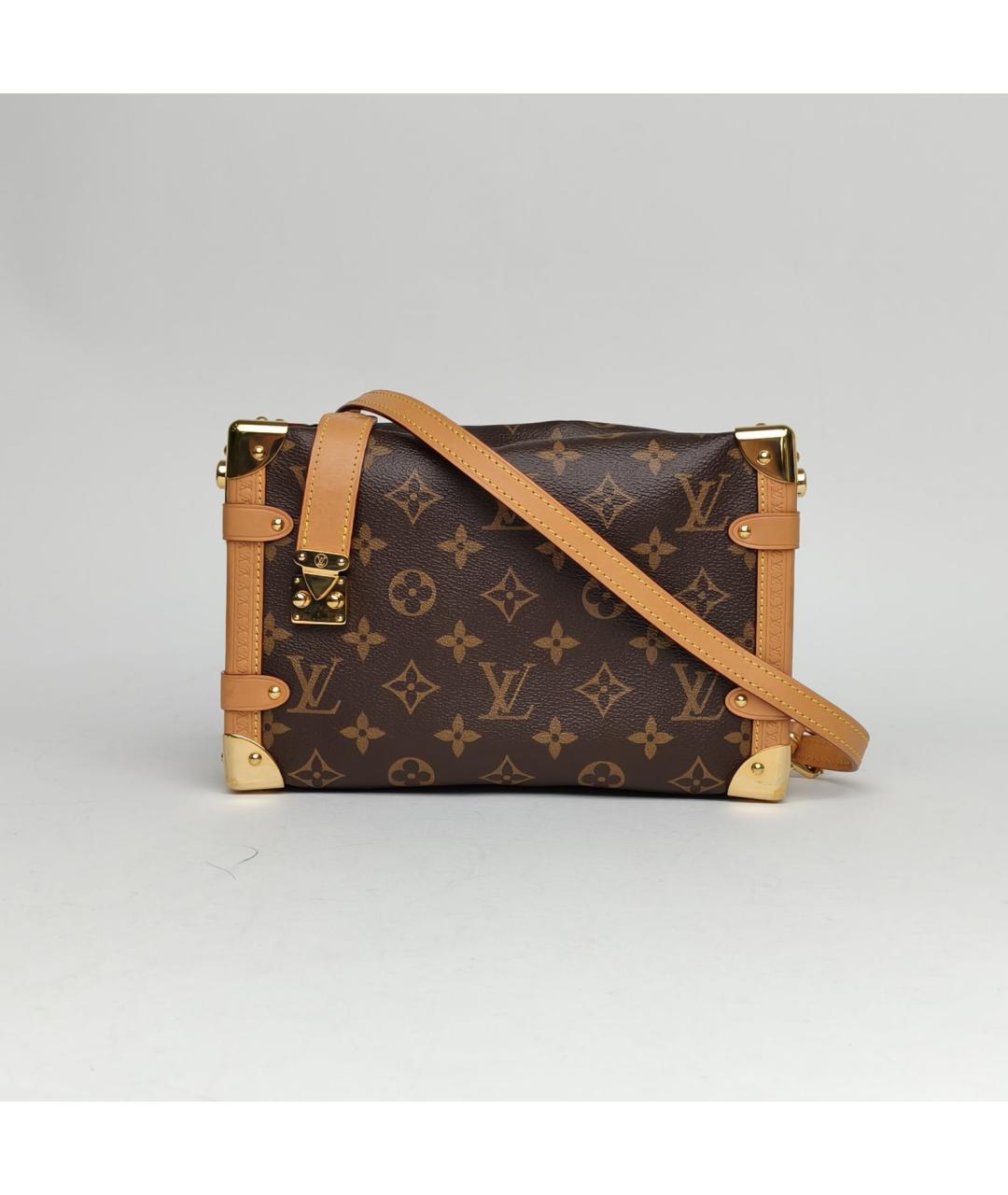 LOUIS VUITTON Коричневая сумка через плечо, фото 6