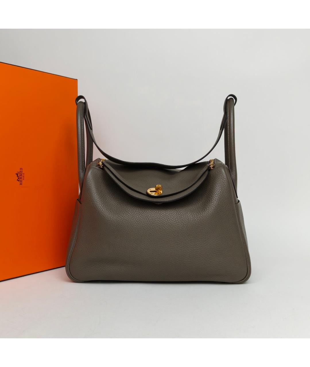 HERMES Кожаная сумка через плечо, фото 8