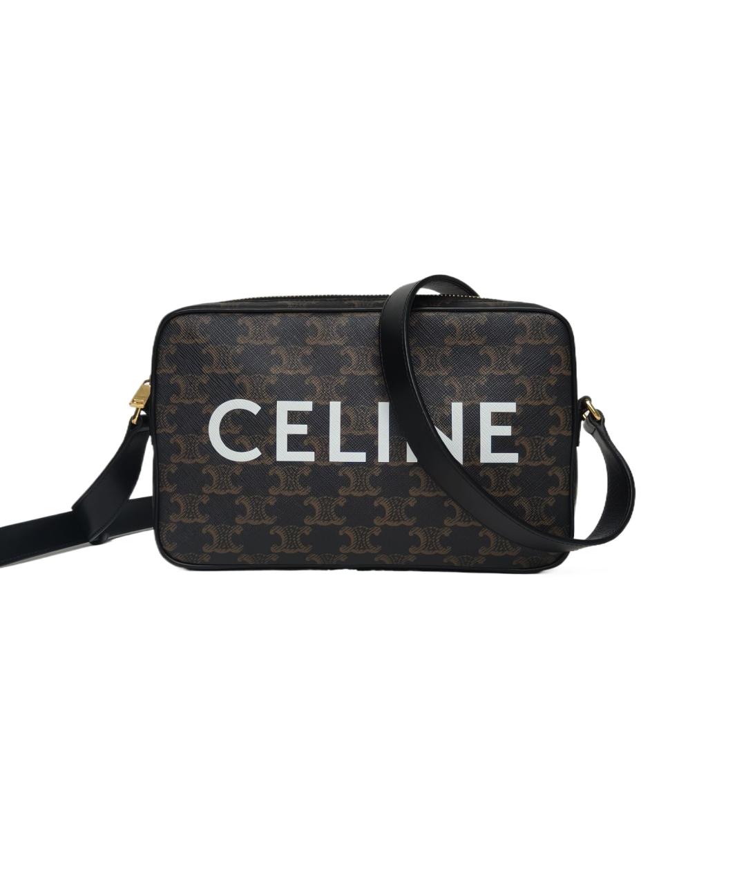 CELINE Черная сумка через плечо, фото 1